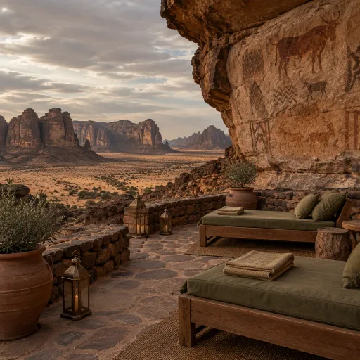 Tassili National Park: luxury stays and saharan art in southeastern Algeria