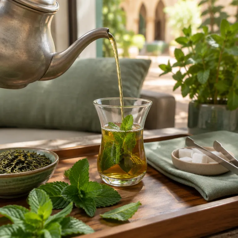 The art of Algerian tea: mint, ceremony and the rhythm of hospitality