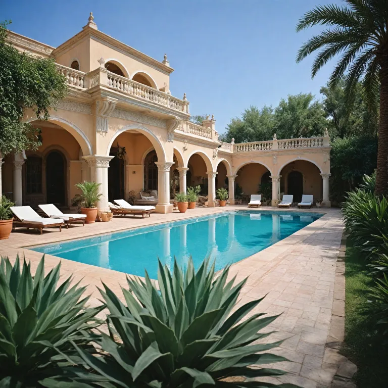 Private villas for rent in Algeria: luxury villa rentals with pools, gardens, and premium amenities