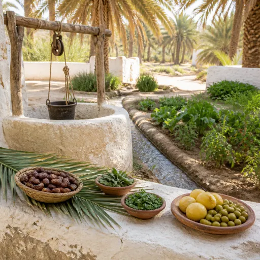The oasis kitchens of the Sahara: how date palms, wells, and gardens feed a desert cuisine